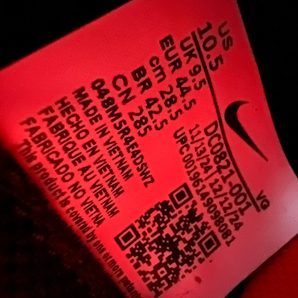 Nike‎ Phantom GT2 Club TF Black Men's Soccer Shoes Size 10.5 NEW - Picture 12 of 13